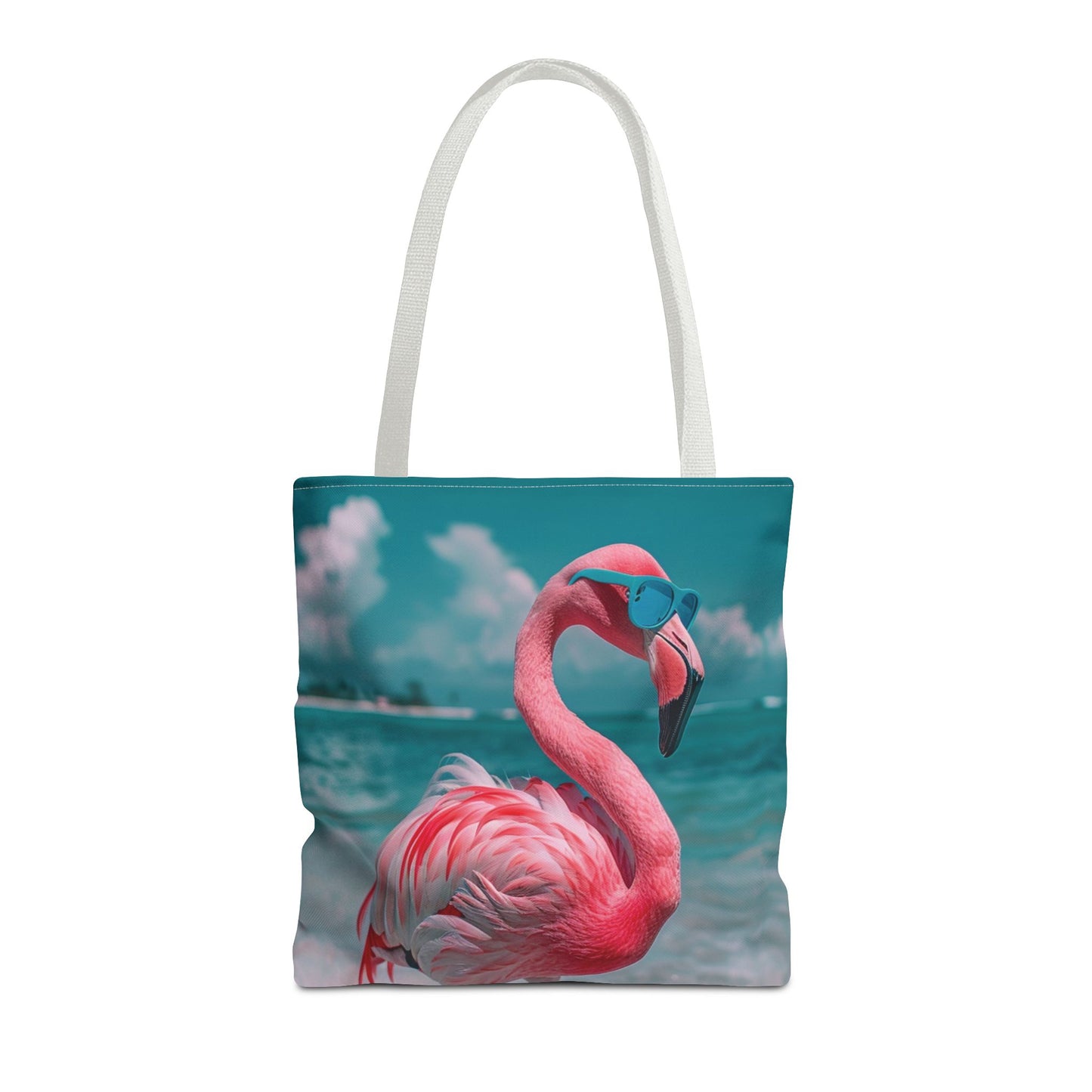 Beach Flamingo Tote Bag