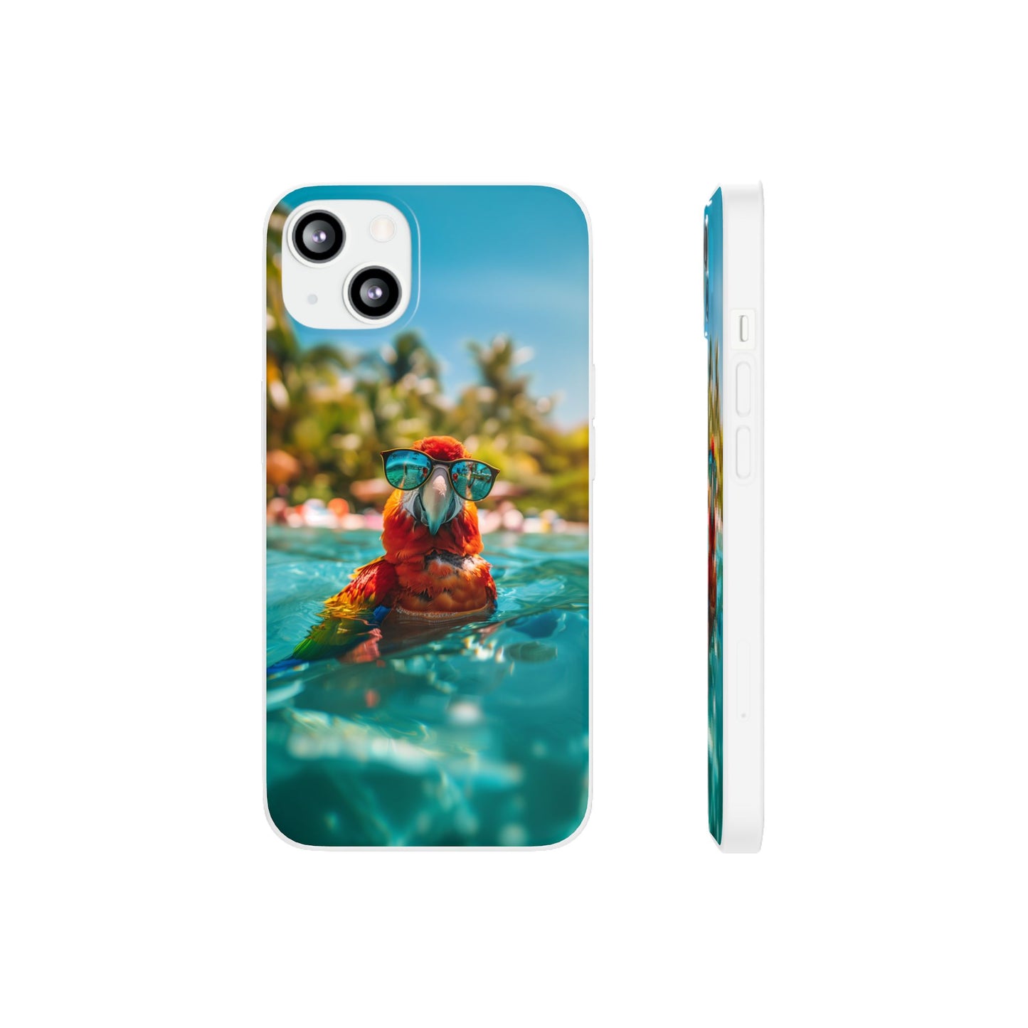 Parrot Summer iPhone & Samsung Flexi Cases