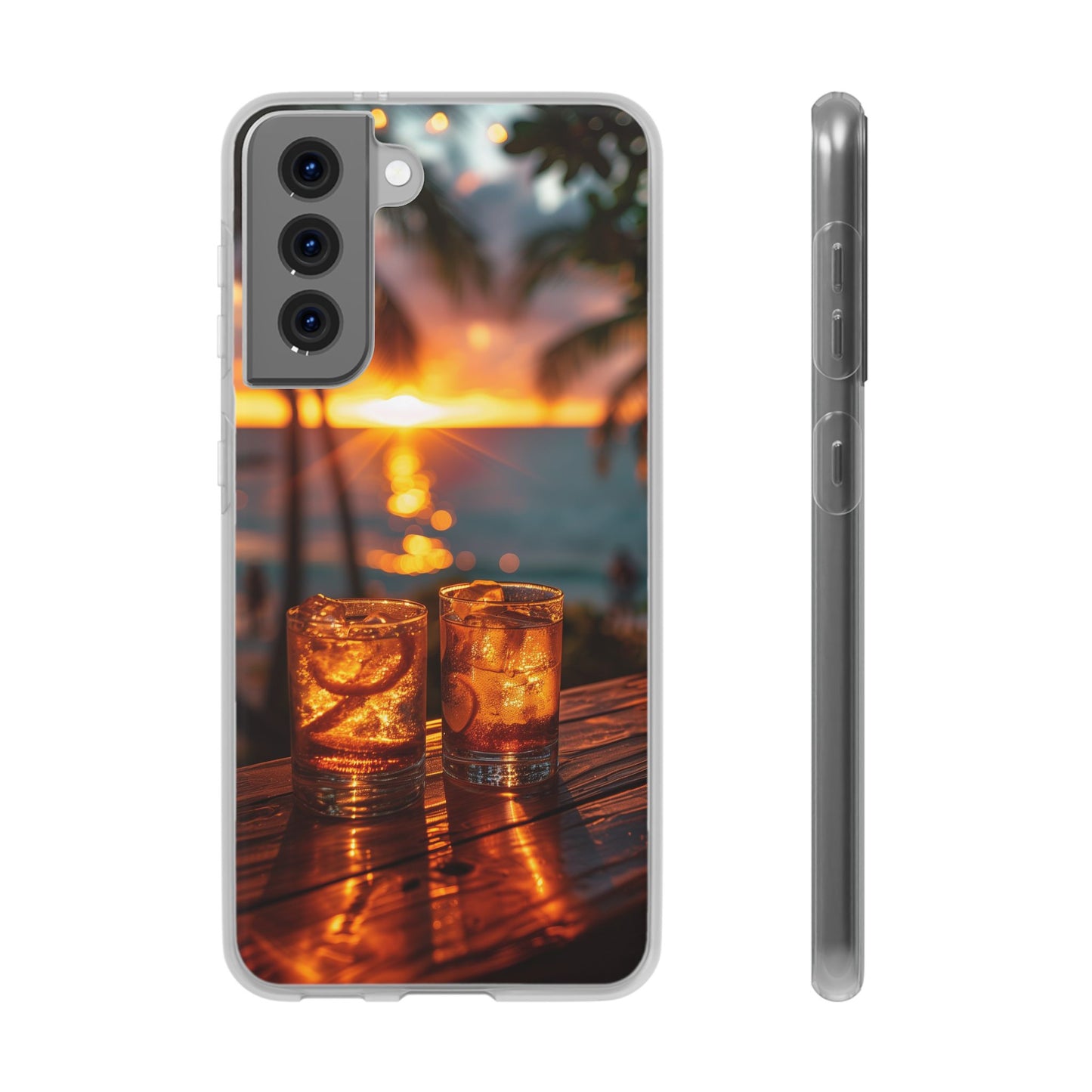 Sunrise Sunset Beverages iPhone & Samsung Flexi Cases