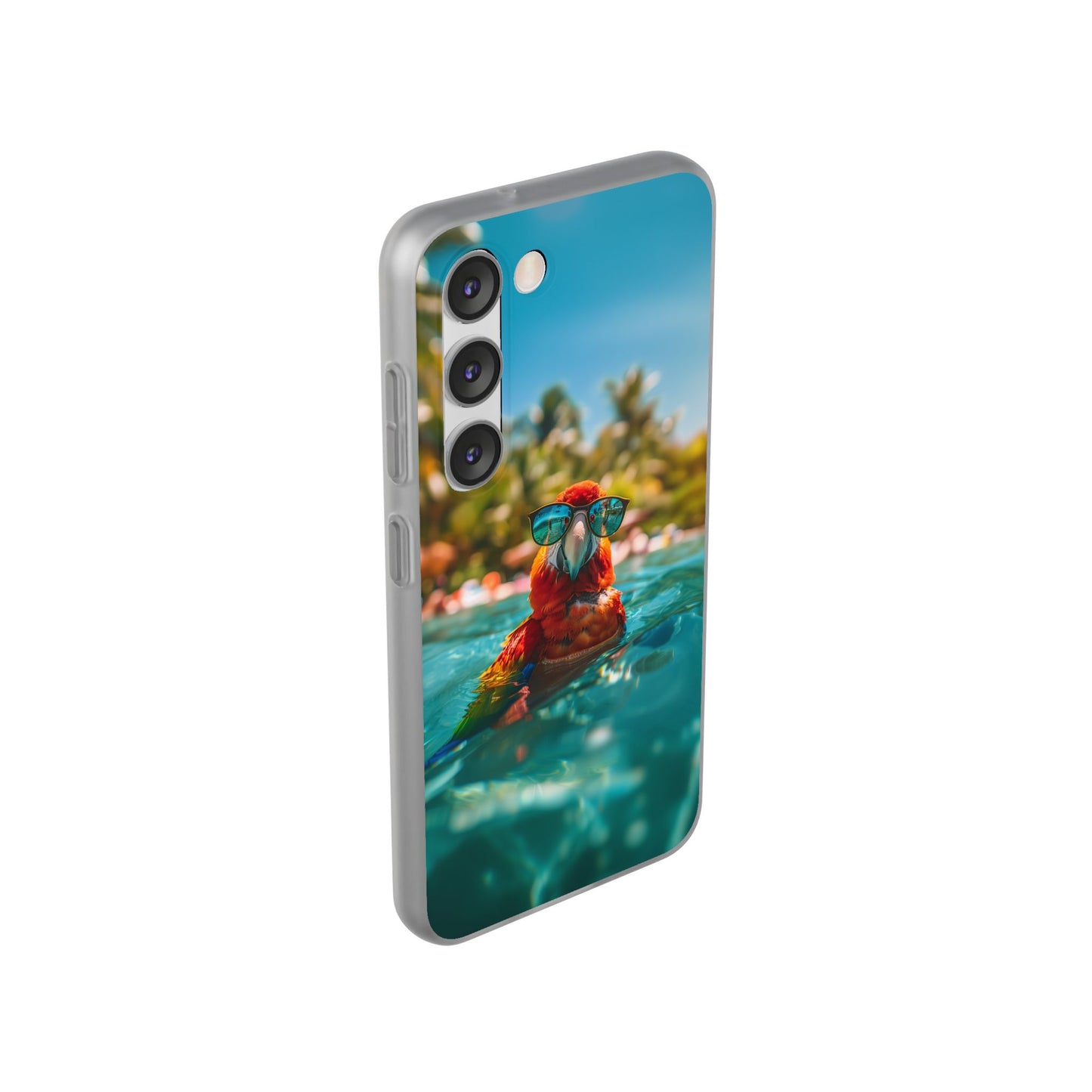 Parrot Summer iPhone & Samsung Flexi Cases