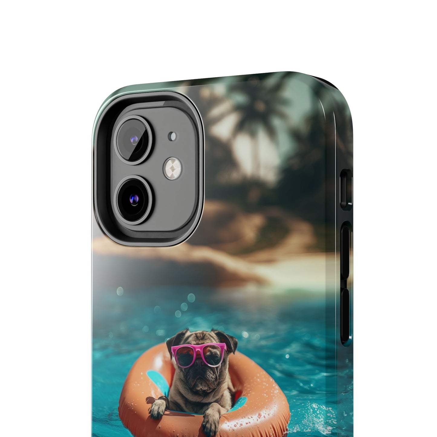 Pug Summer Tough iPhone & Samsung Cases