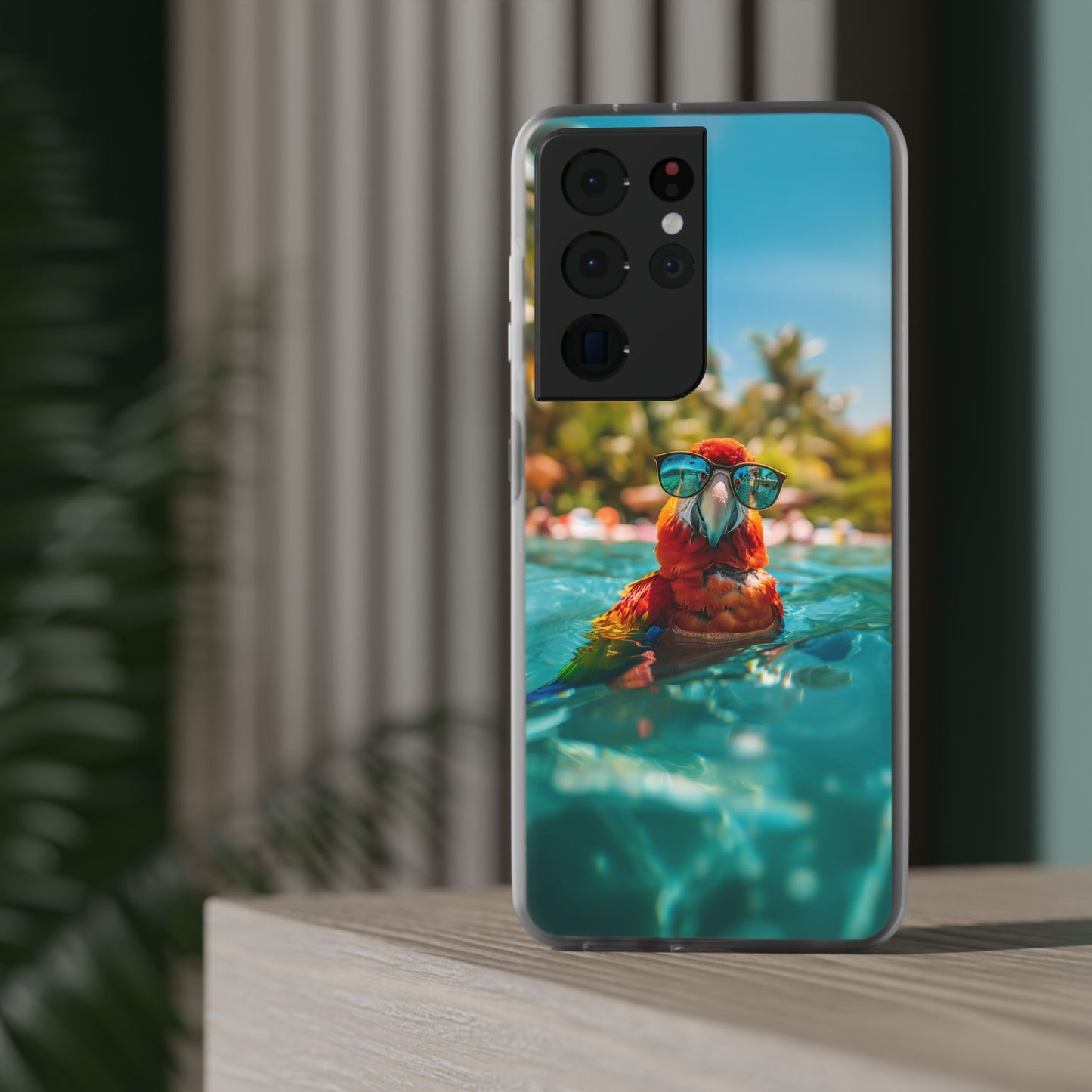 Parrot Summer iPhone & Samsung Flexi Cases
