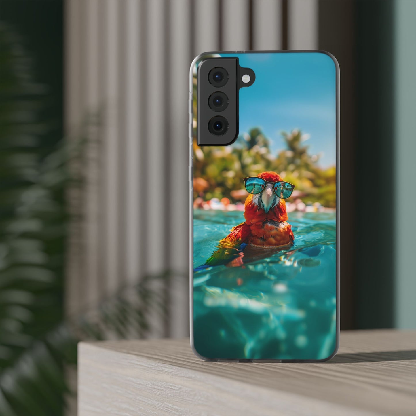 Parrot Summer iPhone & Samsung Flexi Cases