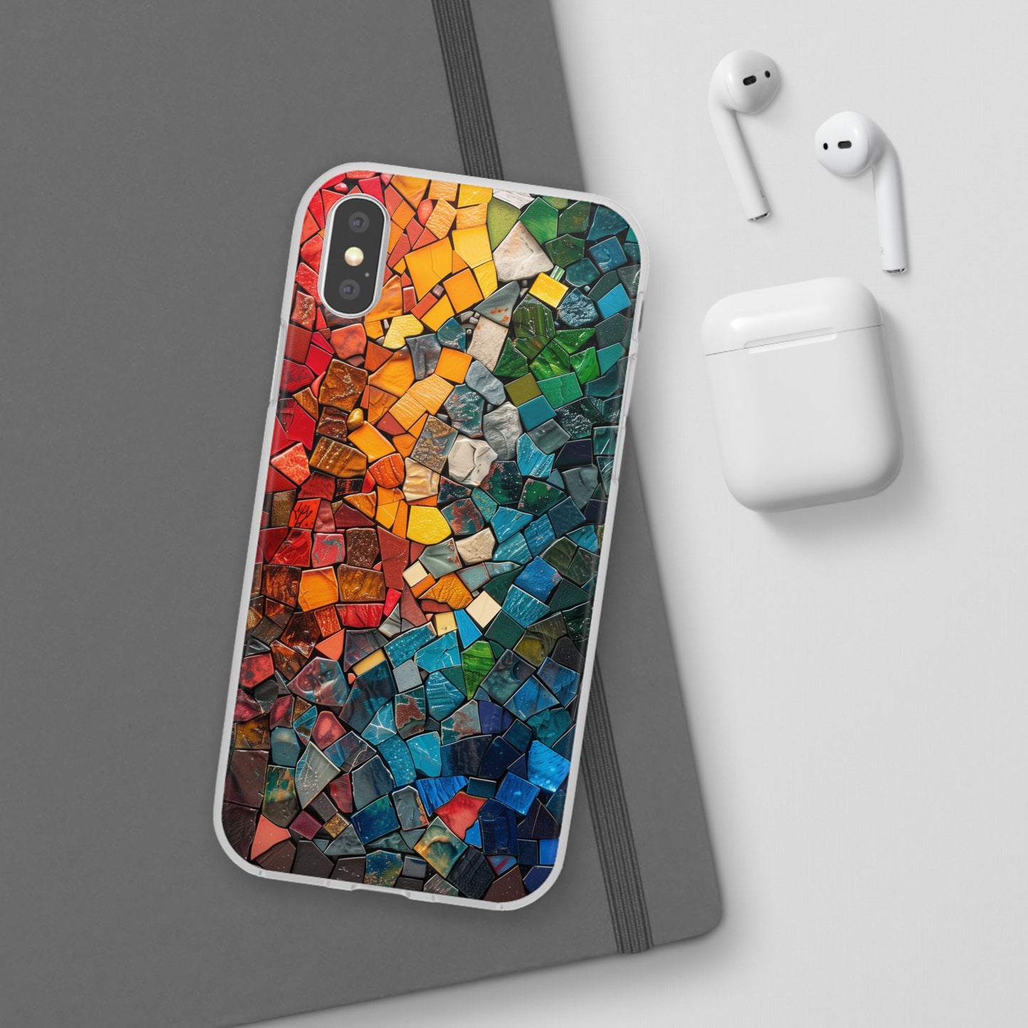 Color Fragments iPhone & Samsung Flexi Cases
