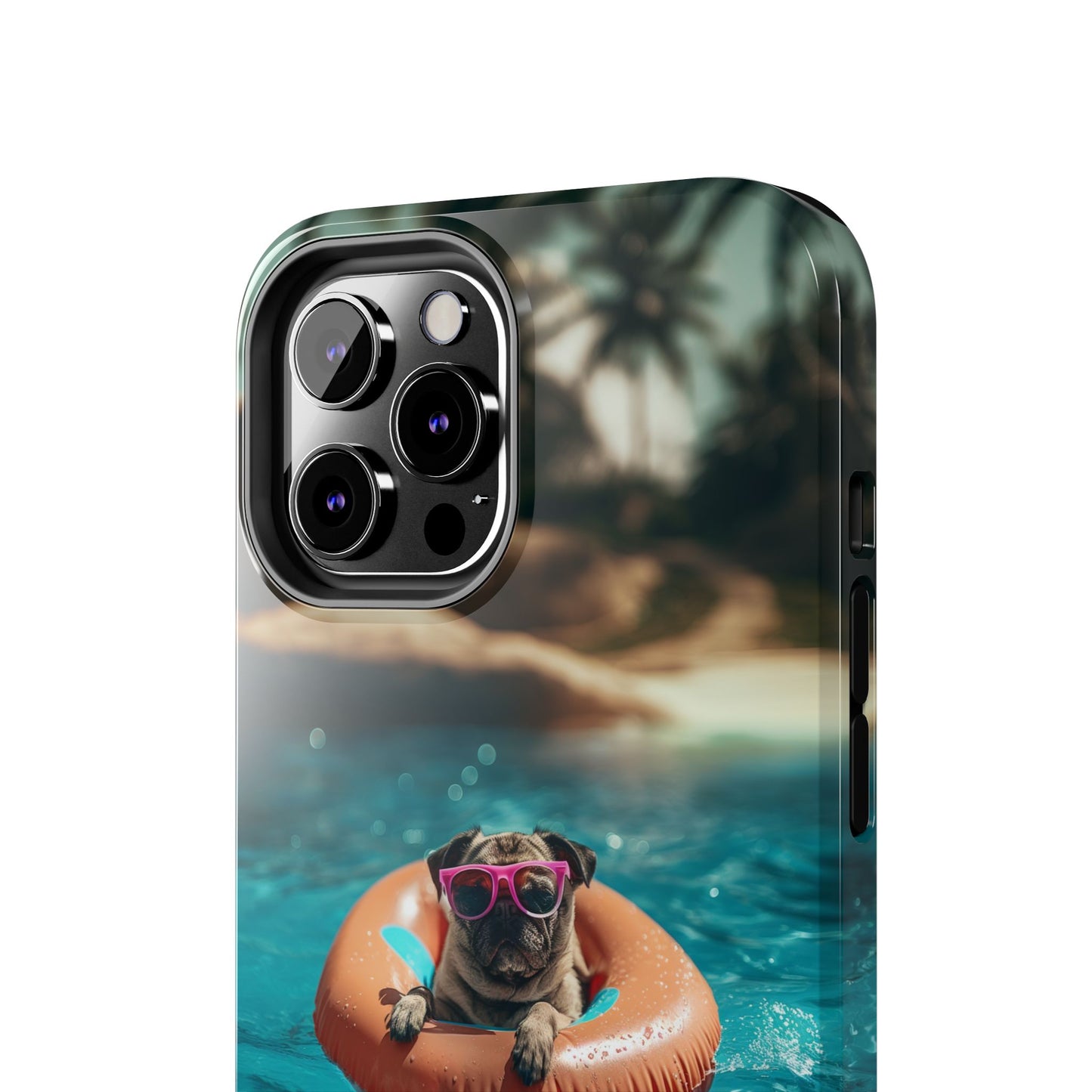 Pug Summer Tough iPhone & Samsung Cases