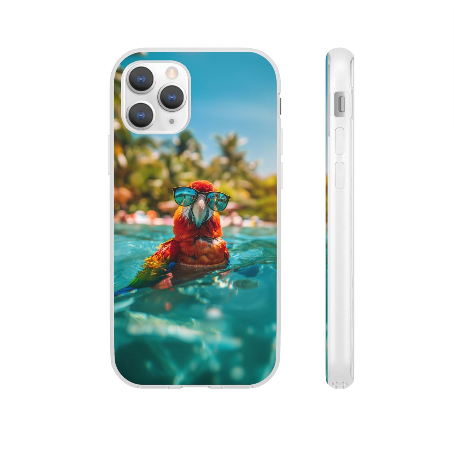 Parrot Summer iPhone & Samsung Flexi Cases