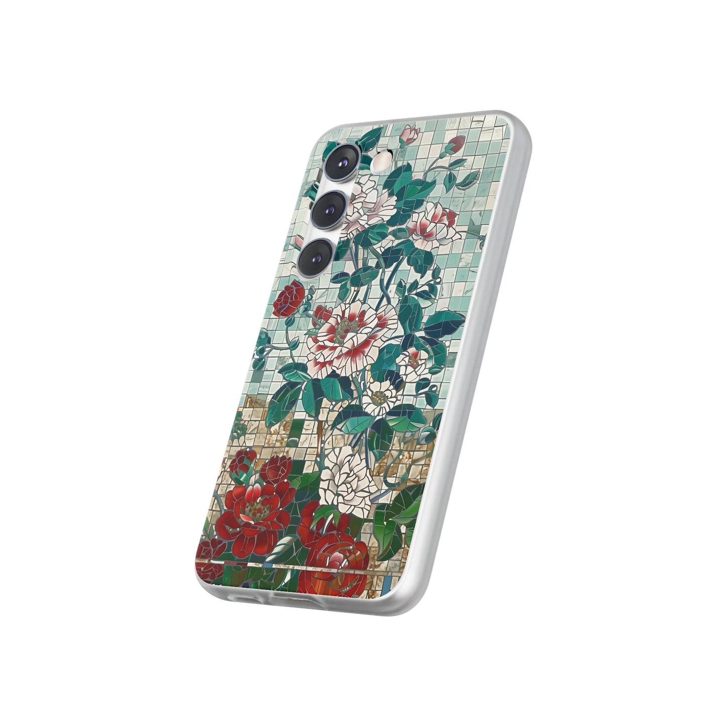 Floral Tiles Summer iPhone & Samsung Flexi Cases