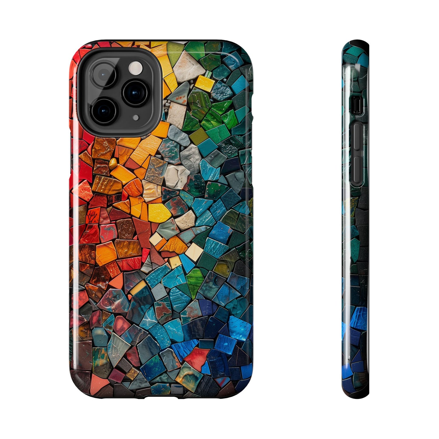 Color Fragments Tough iPhone & Samsung Cases