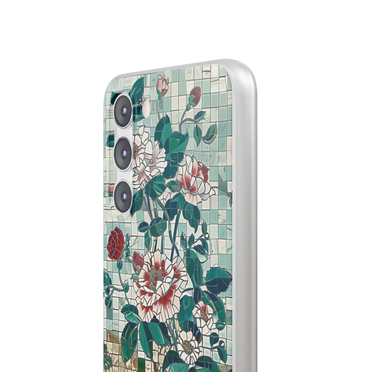 Floral Tiles Summer iPhone & Samsung Flexi Cases