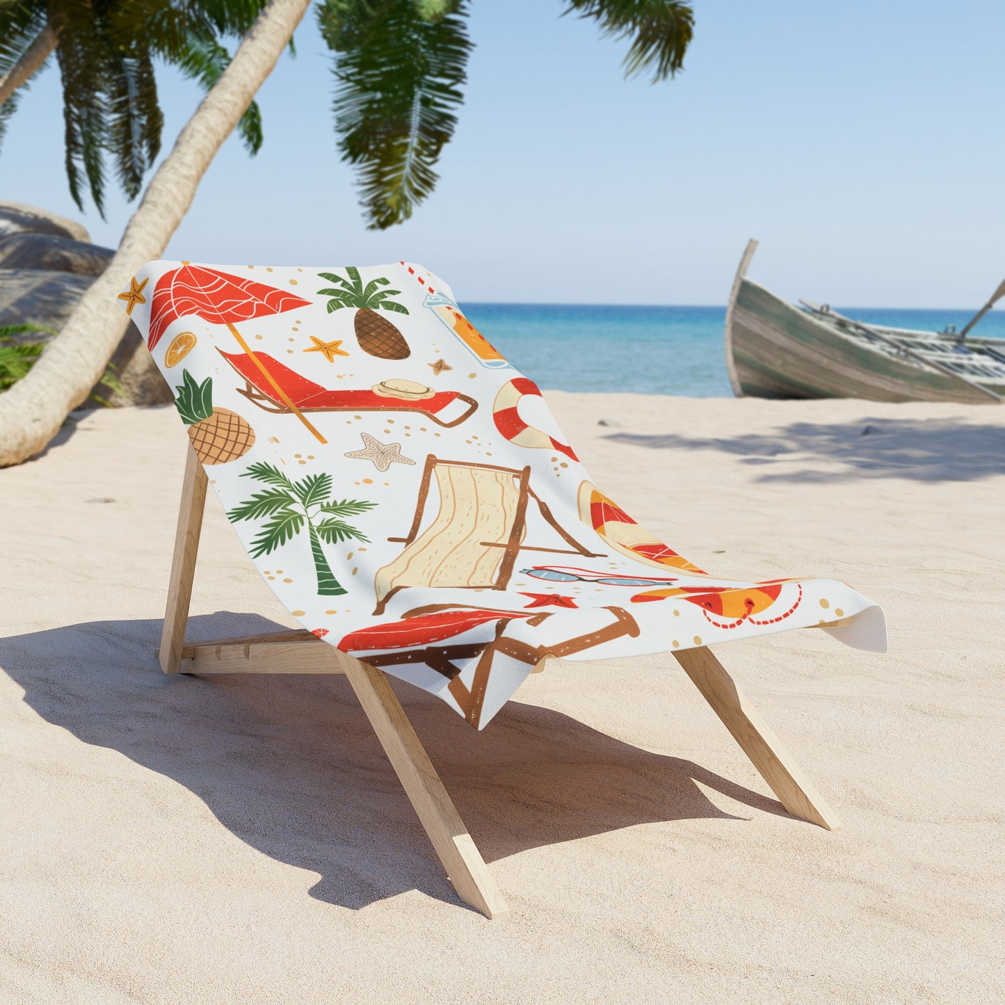 Summer Vibes #4 Beach Towel