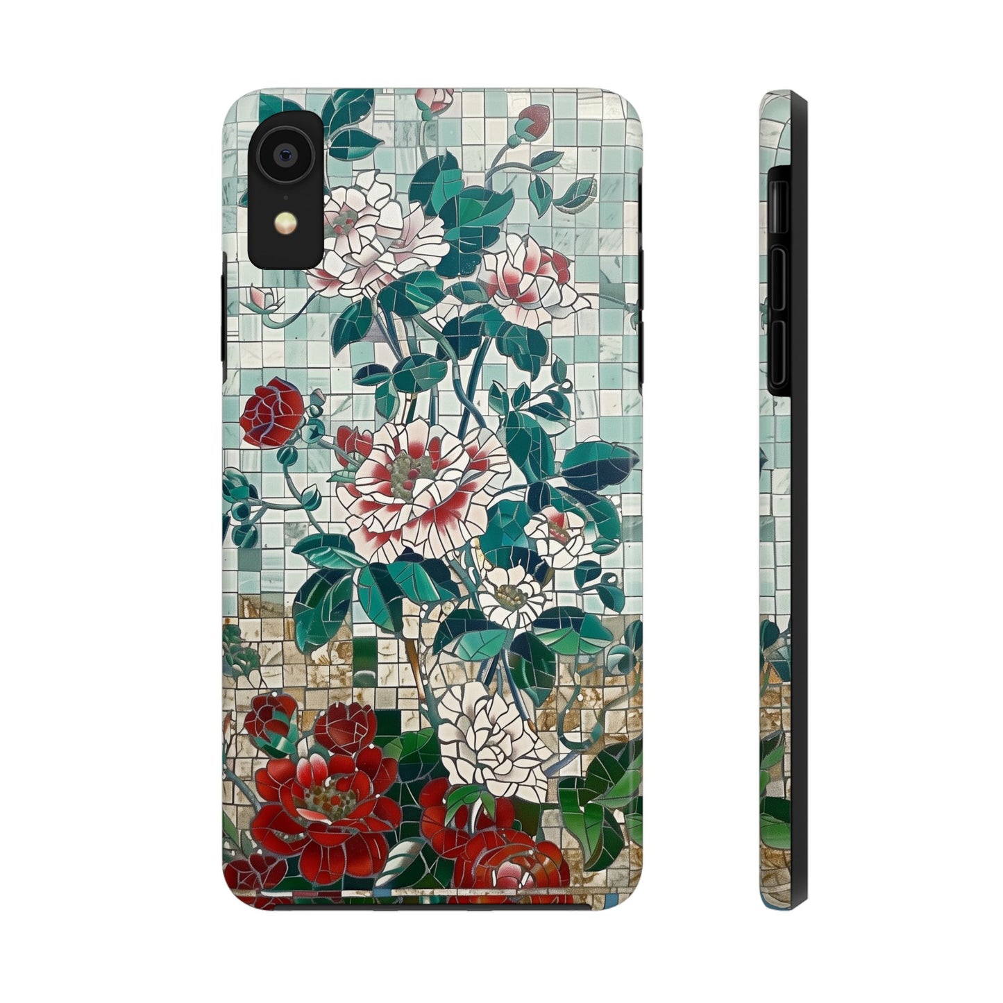 Floral Tiles Summer Tough iPhone & Samsung Cases