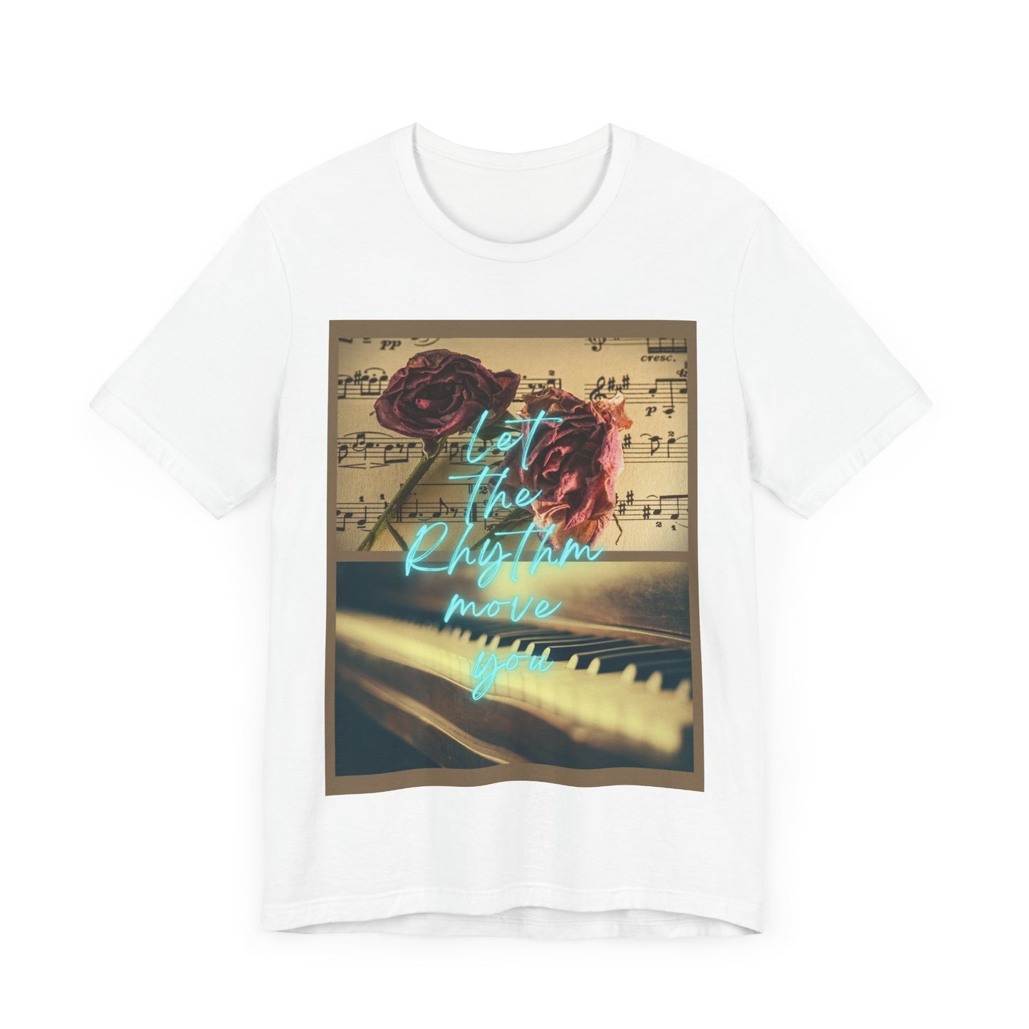 Let The Rhythm Move You Unisex Jersey Short Sleeve Tee