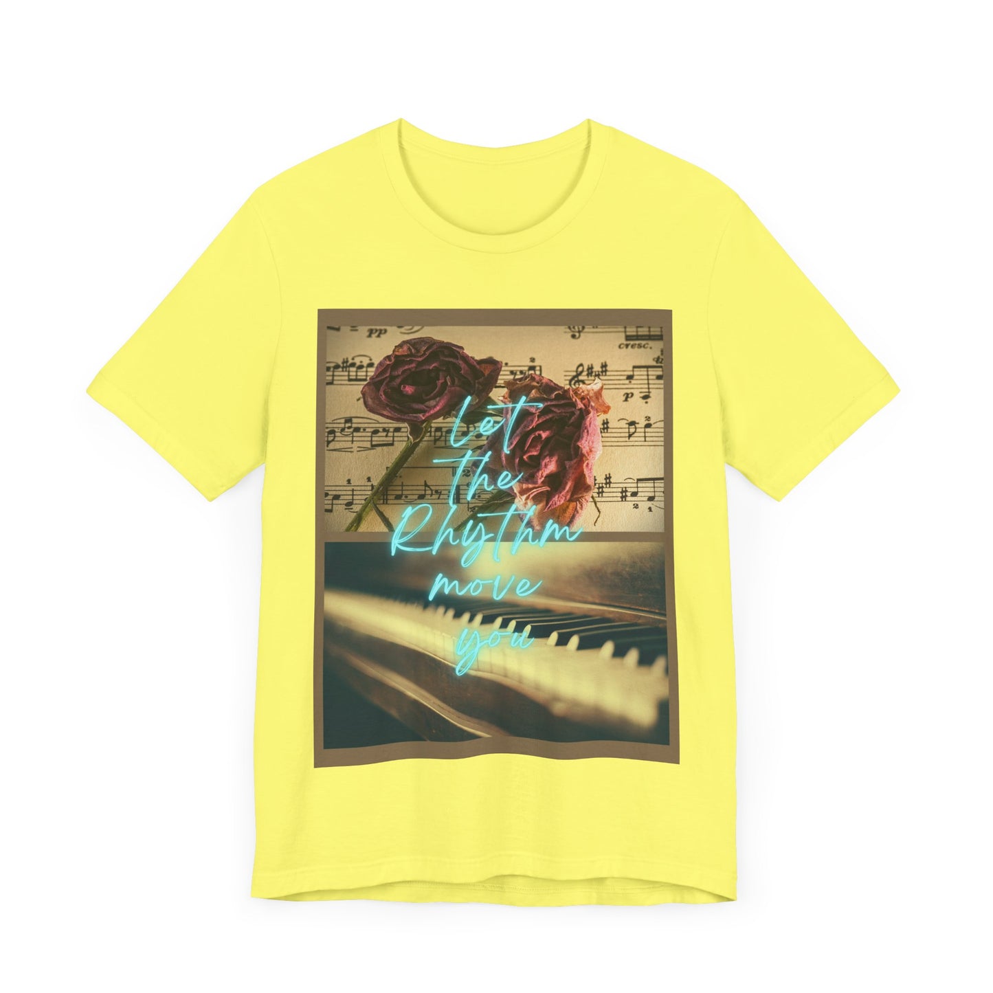 Let The Rhythm Move You Unisex Jersey Short Sleeve Tee