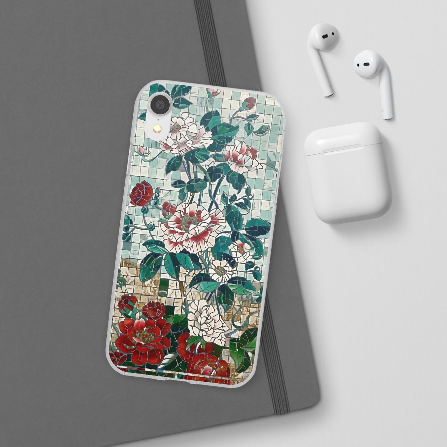 Floral Tiles Summer iPhone & Samsung Flexi Cases