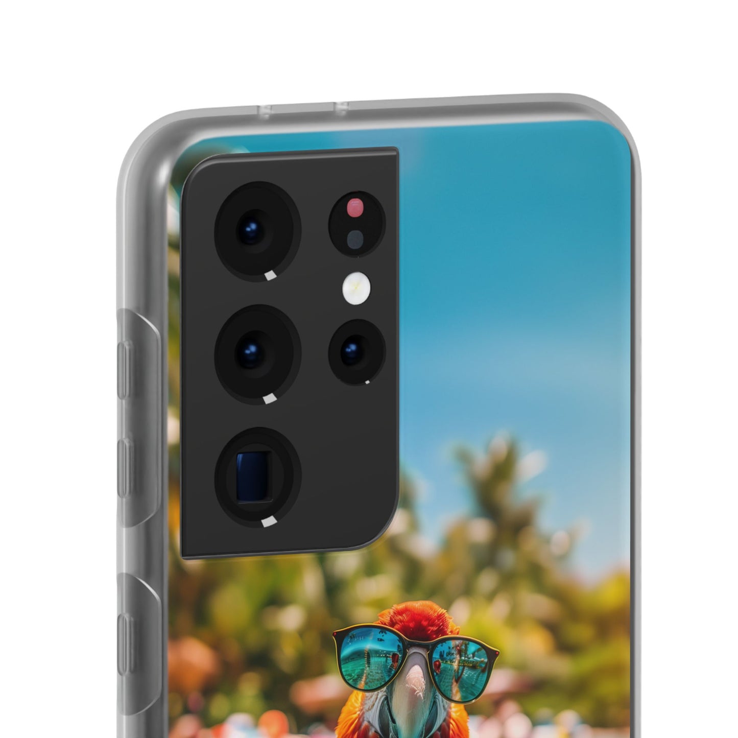 Parrot Summer iPhone & Samsung Flexi Cases