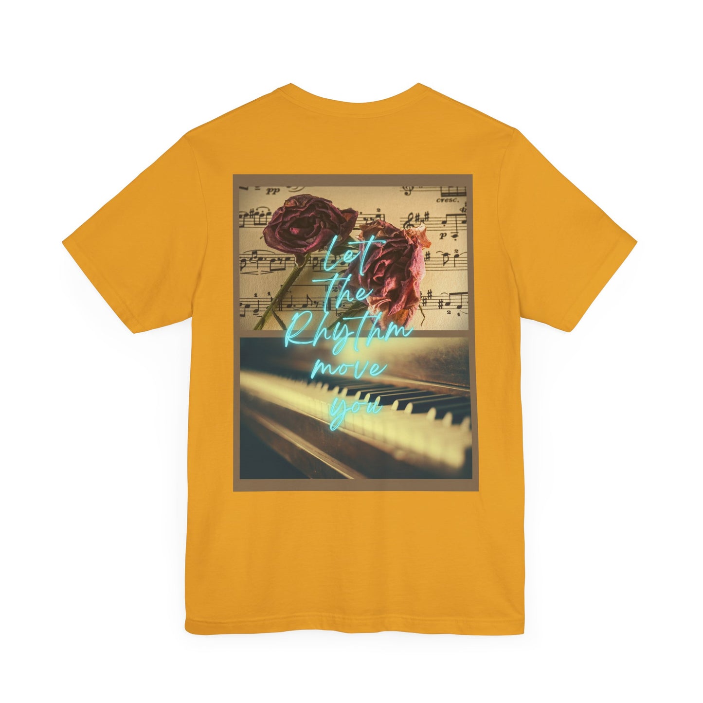 Let The Rhythm Move You Unisex Jersey Short Sleeve Tee