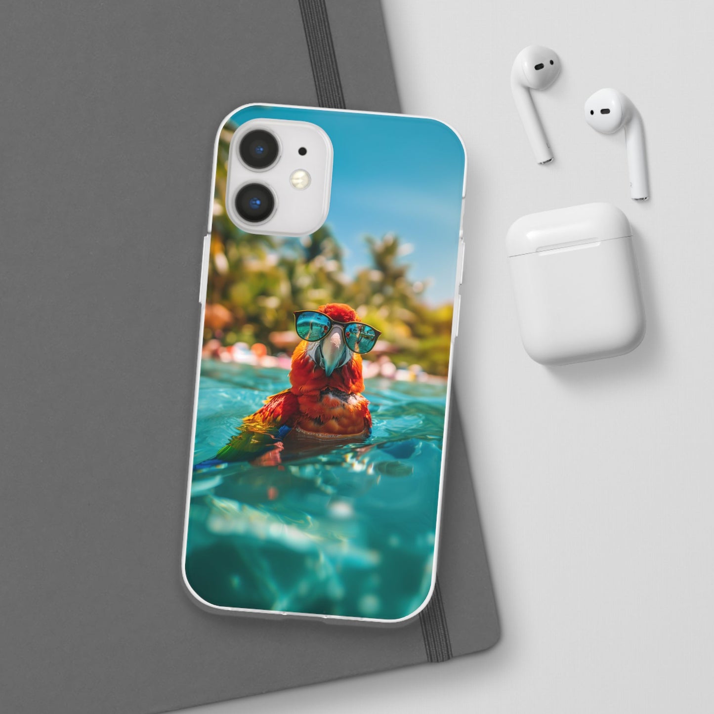 Parrot Summer iPhone & Samsung Flexi Cases