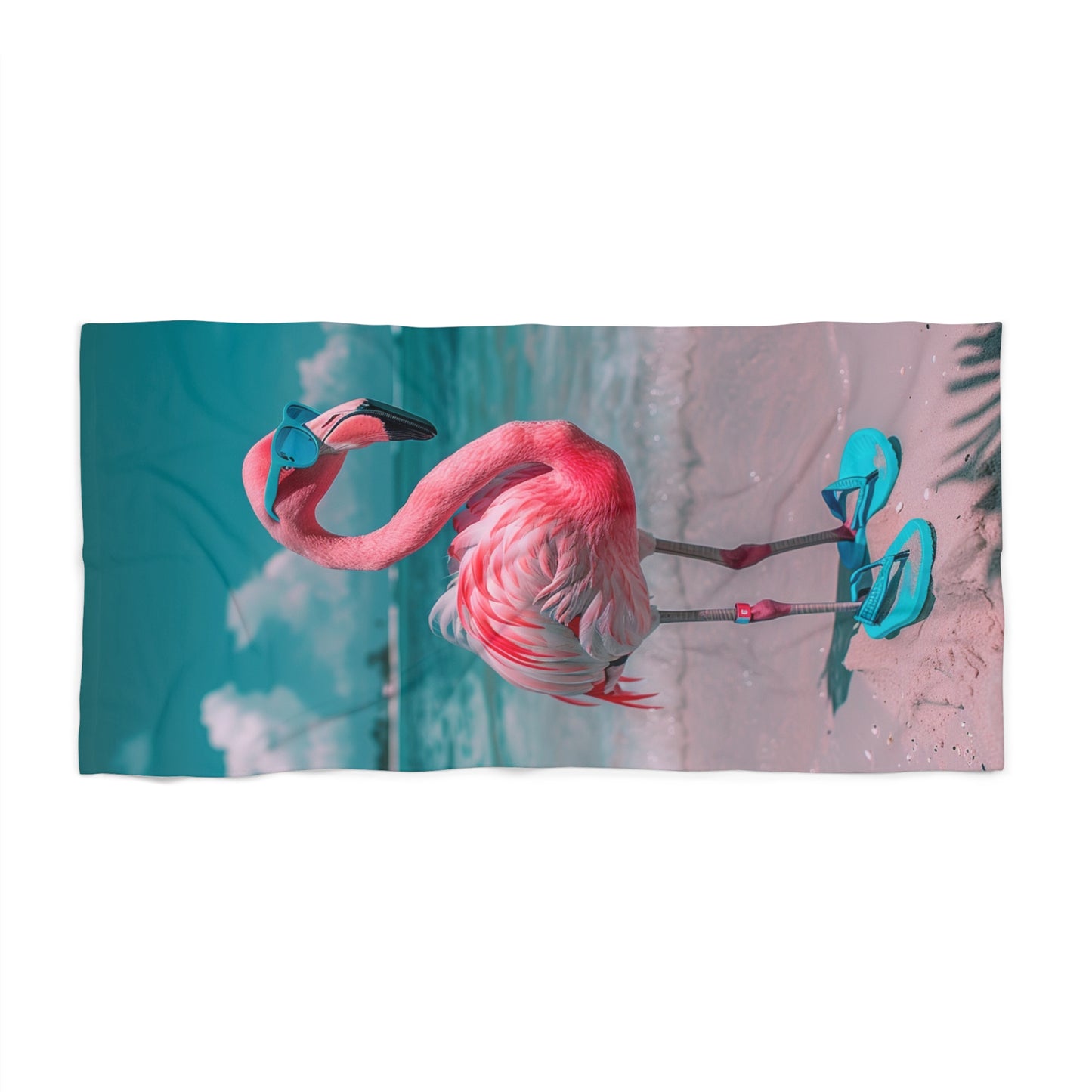 Aruba Flamingo Beach Towel
