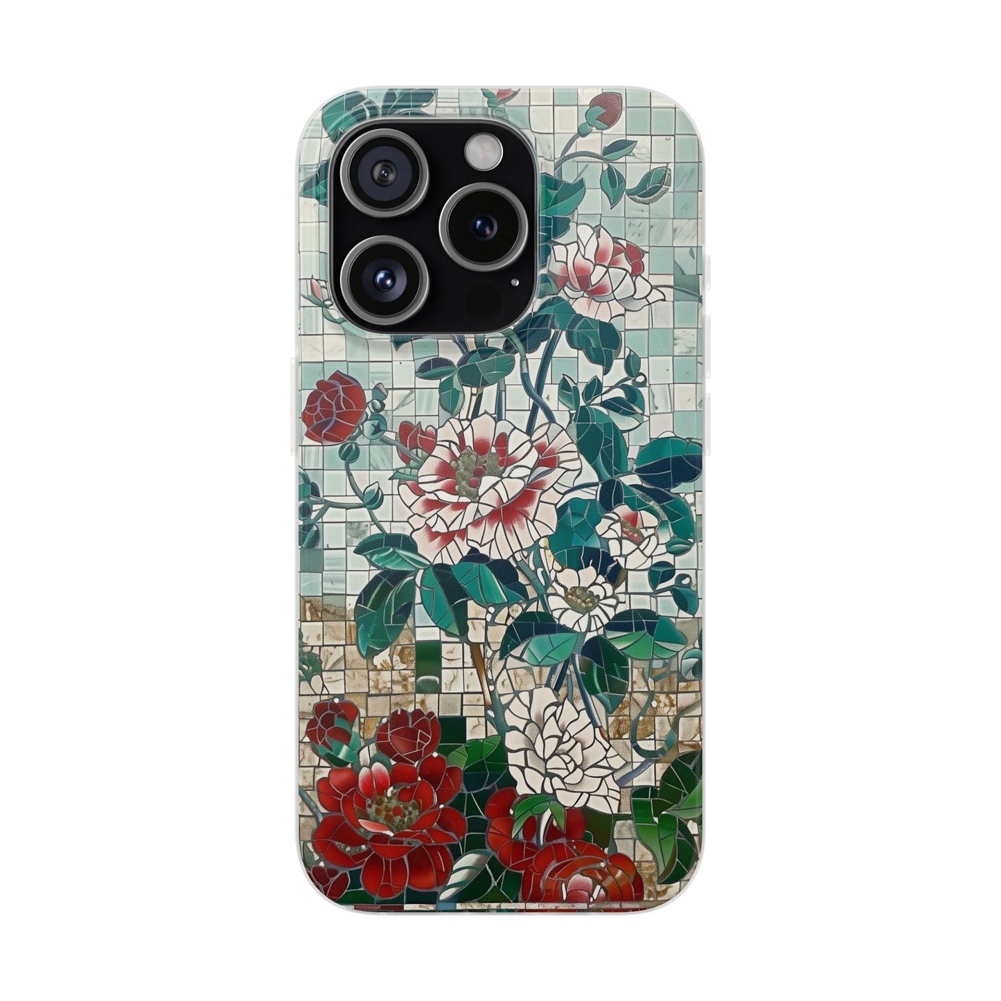 Floral Tiles Summer iPhone & Samsung Flexi Cases