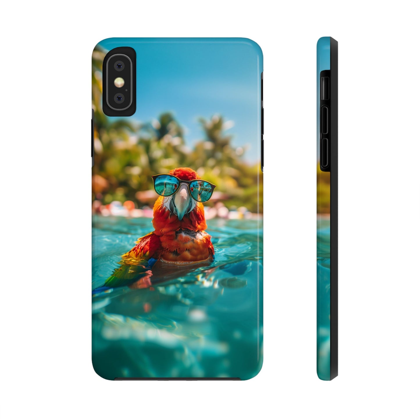 Parrot Summer Tough iPhone & Samsung Cases