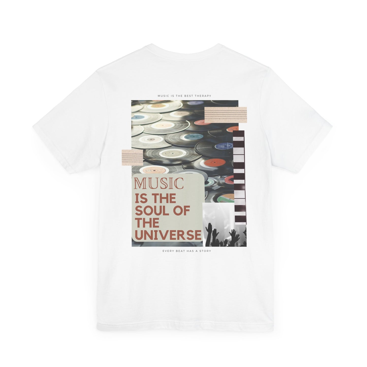 Music Is The Soul Of The Universe Unisex Jersey Short Sleeve Tee
