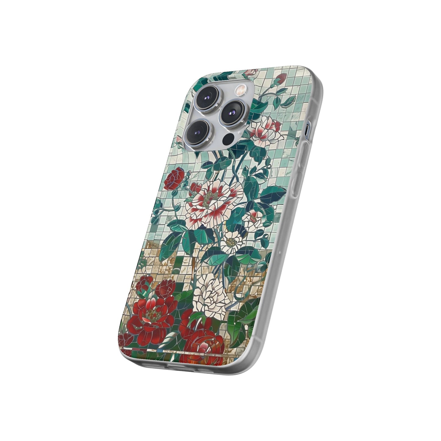 Floral Tiles Summer iPhone & Samsung Flexi Cases