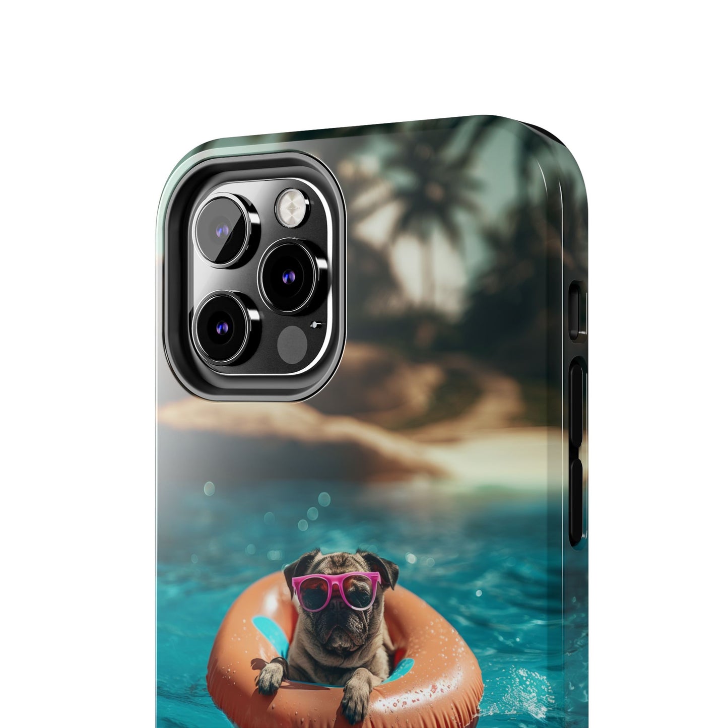 Pug Summer Tough iPhone & Samsung Cases