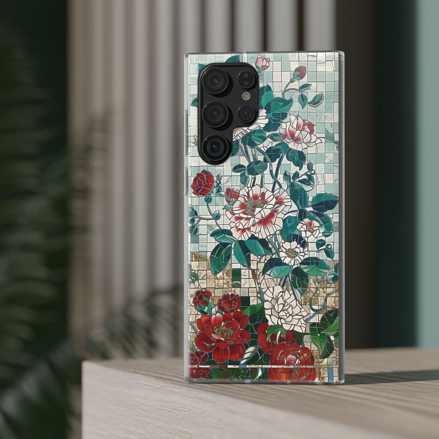 Floral Tiles Summer iPhone & Samsung Flexi Cases