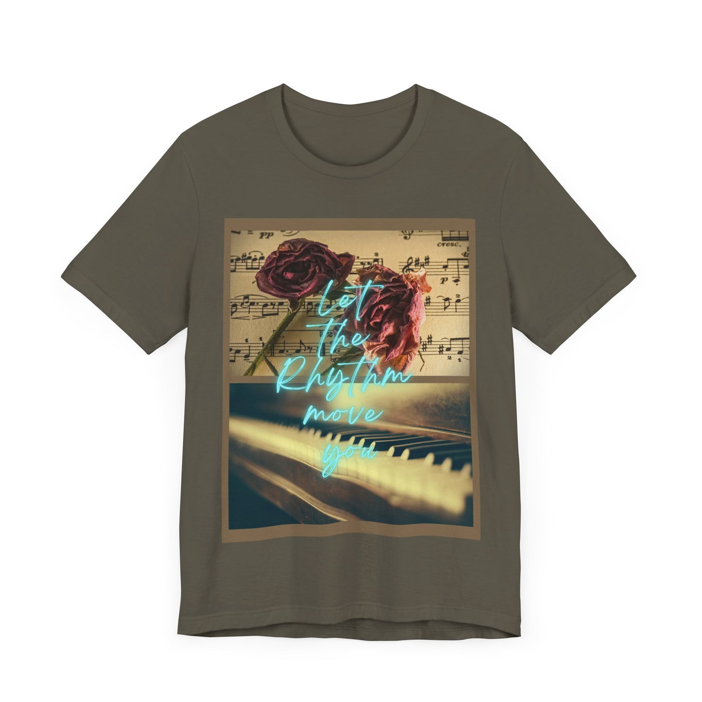 Let The Rhythm Move You Unisex Jersey Short Sleeve Tee