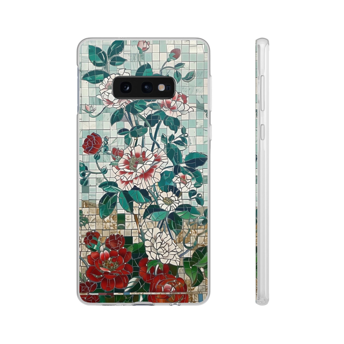 Floral Tiles Summer iPhone & Samsung Flexi Cases