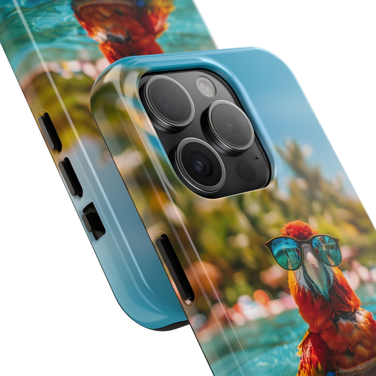 Parrot Summer Tough iPhone & Samsung Cases