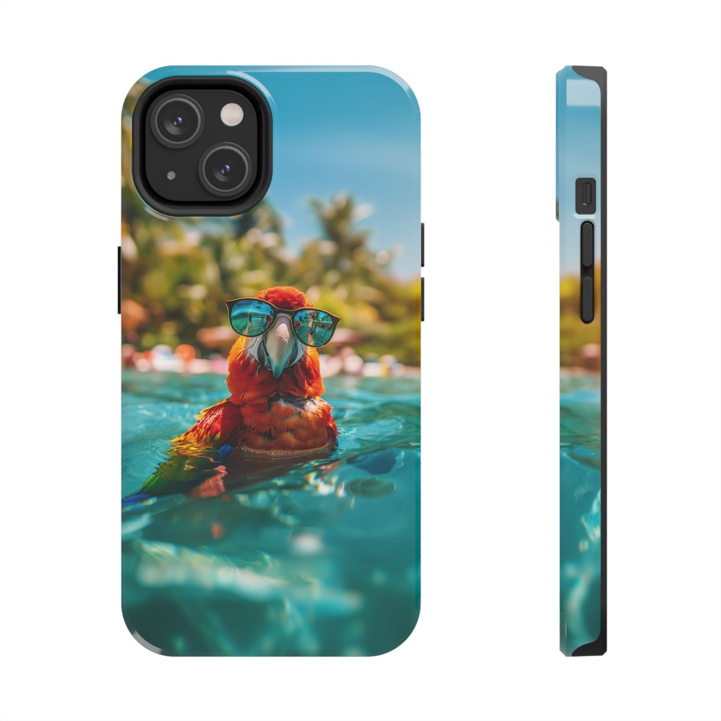 Parrot Summer Tough iPhone & Samsung Cases