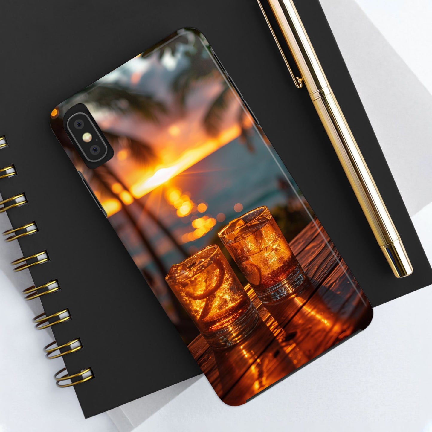 Sunset Beverages Tough iPhone & Samsung Cases