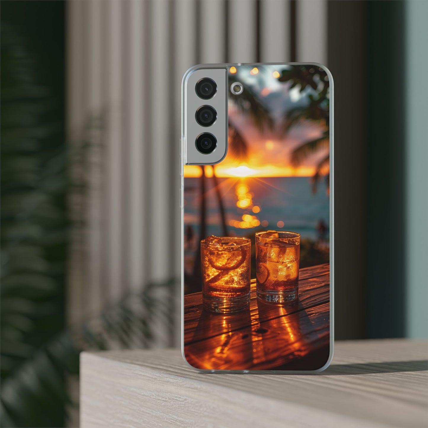 Sunrise Sunset Beverages iPhone & Samsung Flexi Cases