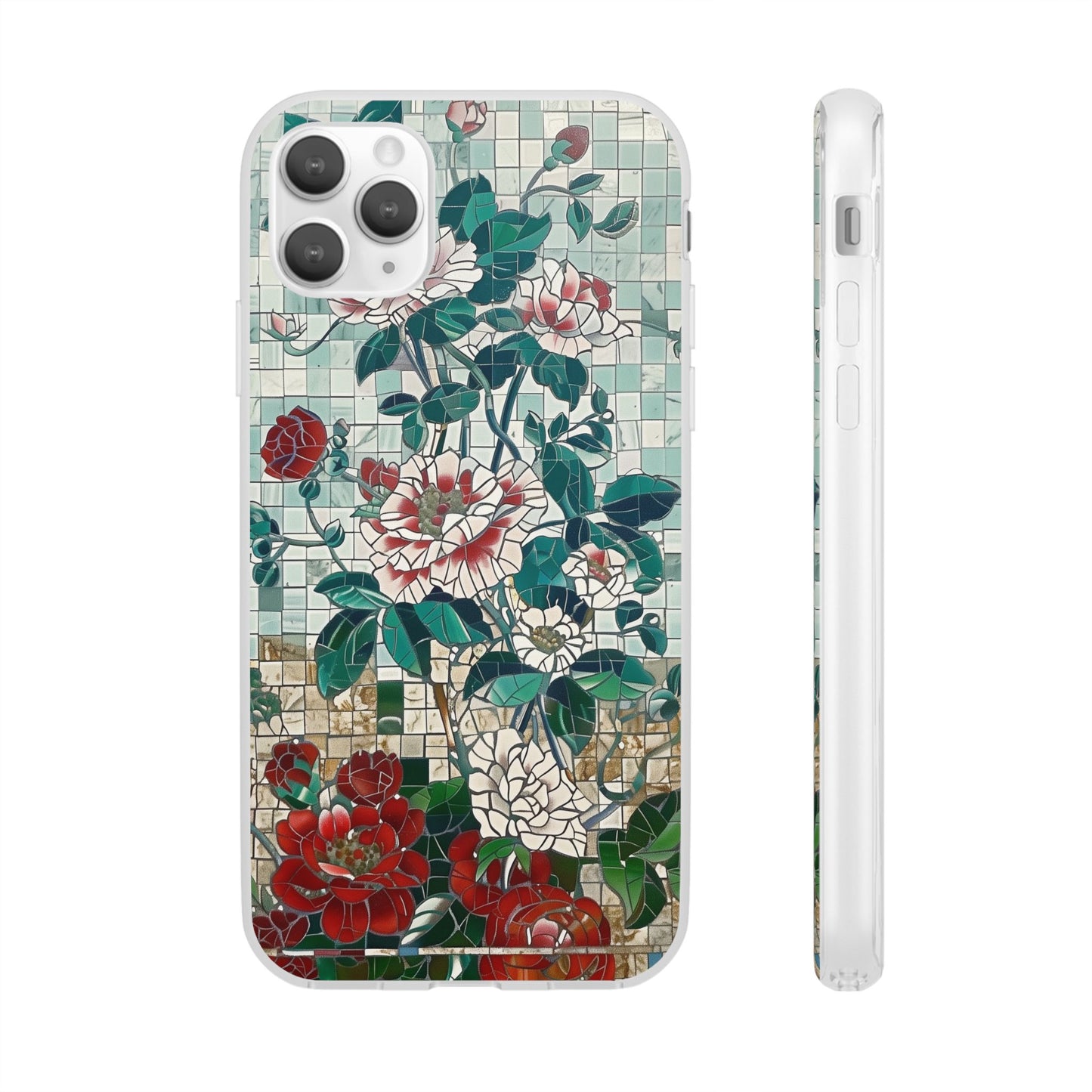 Floral Tiles Summer iPhone & Samsung Flexi Cases