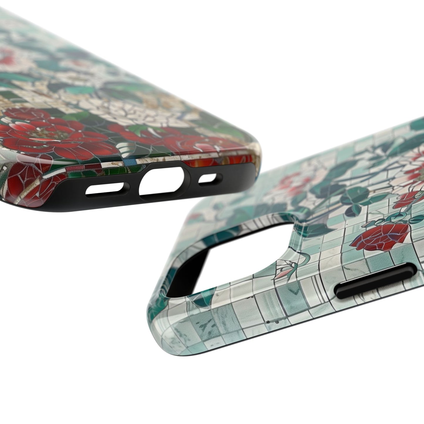 Floral Tiles Summer Tough iPhone & Samsung Cases
