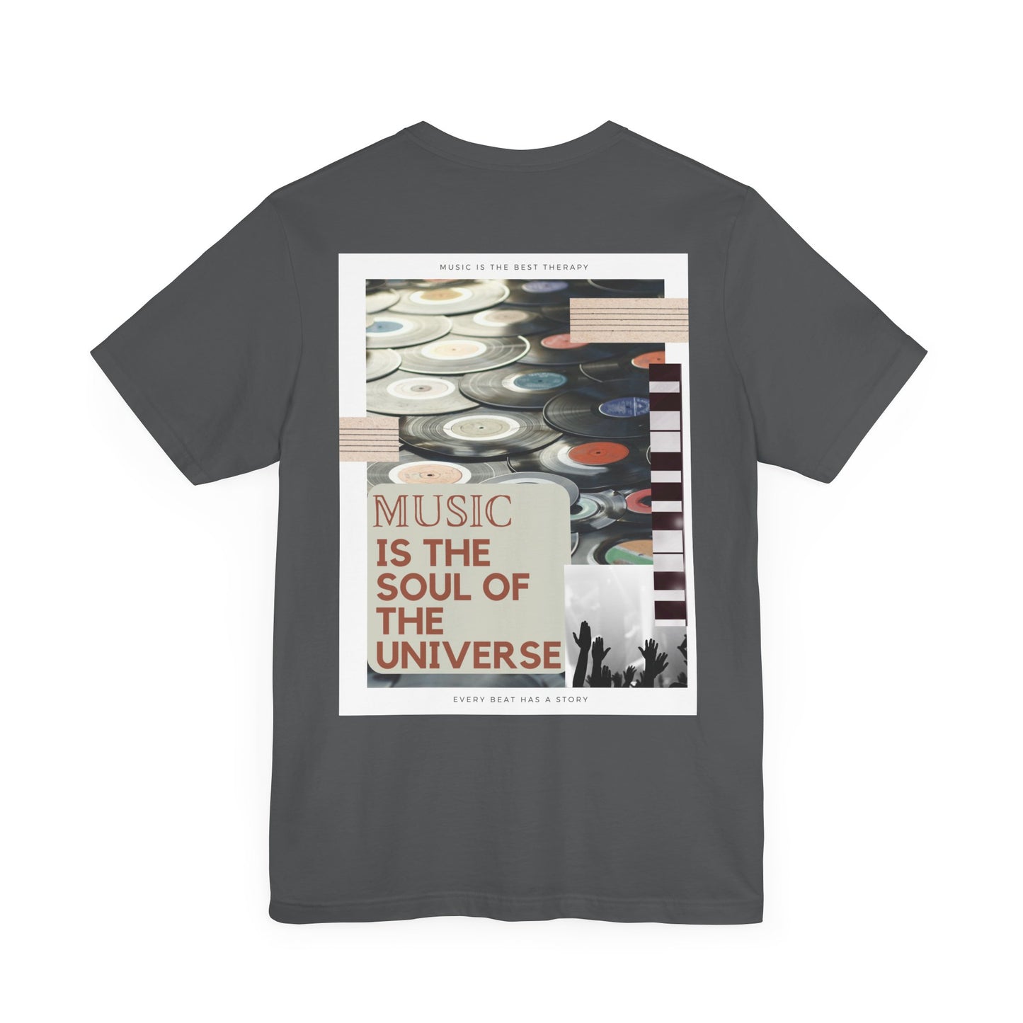 Music Is The Soul Of The Universe Unisex Jersey Short Sleeve Tee