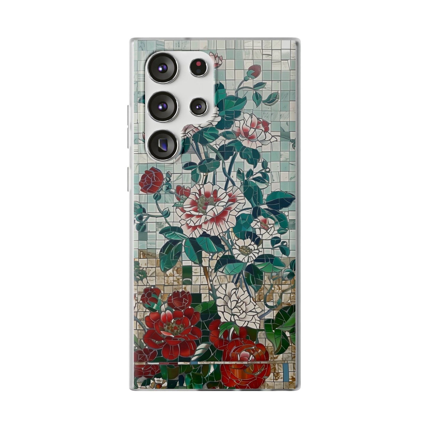 Floral Tiles Summer iPhone & Samsung Flexi Cases
