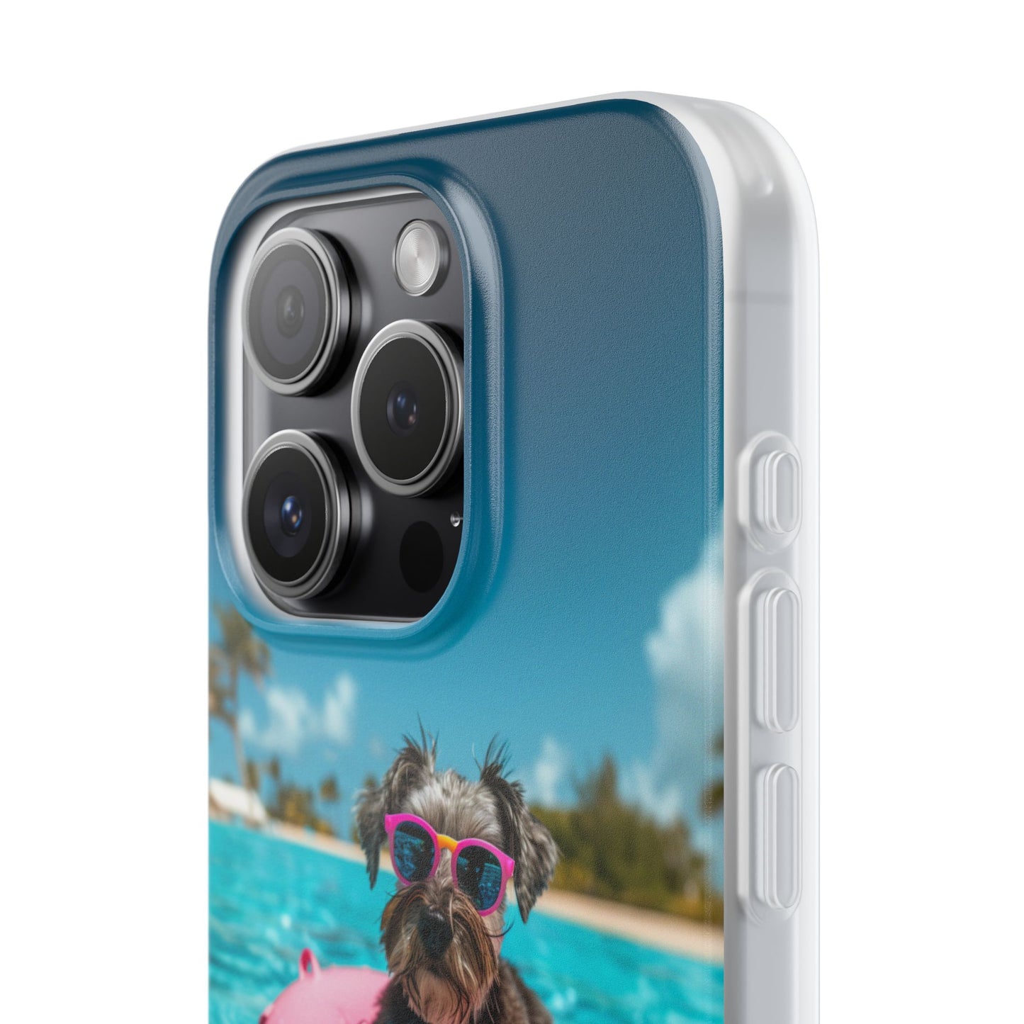 Aruba Schnauzer Summer Beach iPhone & Samsung Flexi Cases