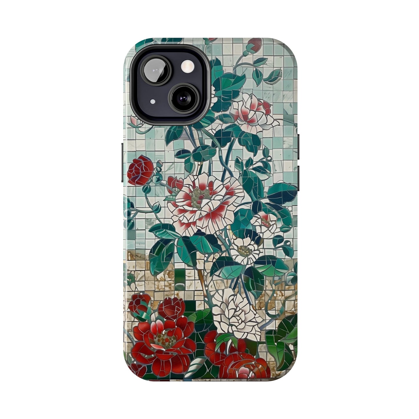 Floral Tiles Summer Tough iPhone & Samsung Cases