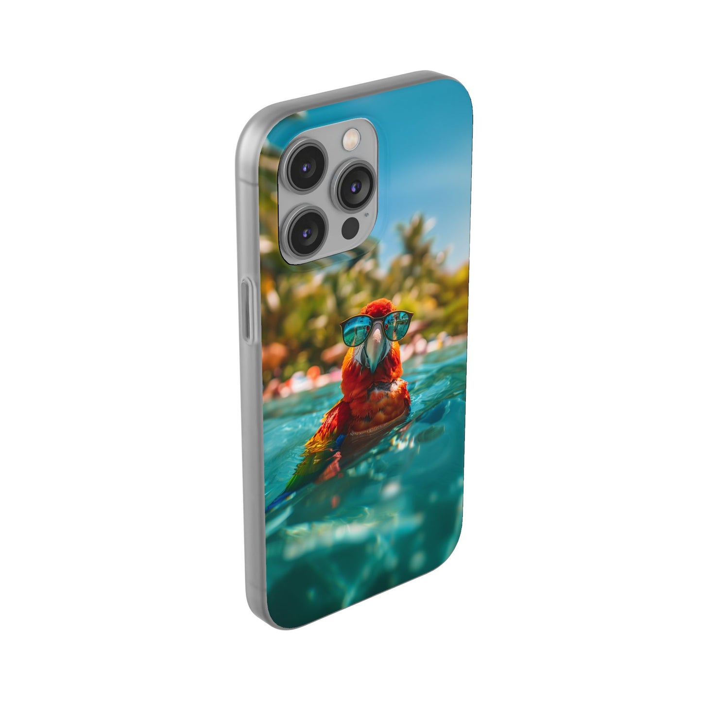 Parrot Summer iPhone & Samsung Flexi Cases