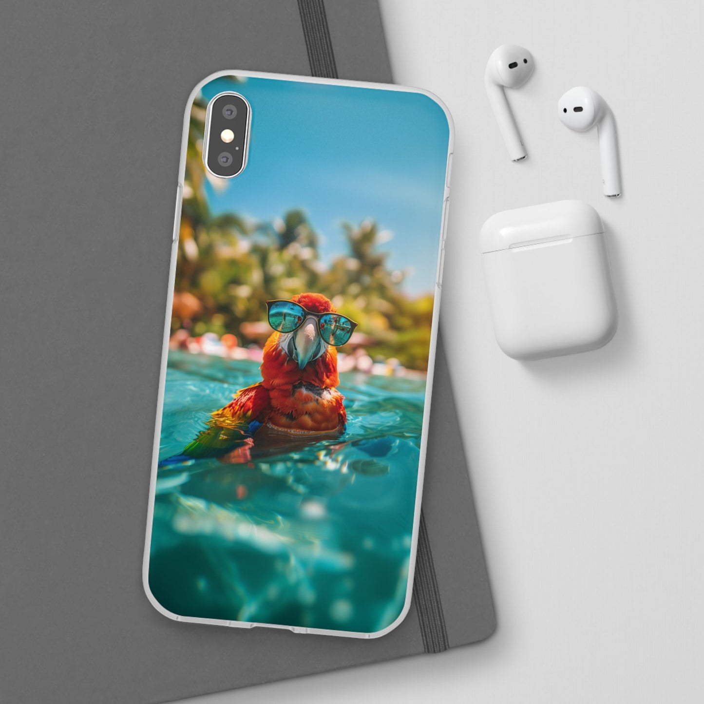 Parrot Summer iPhone & Samsung Flexi Cases