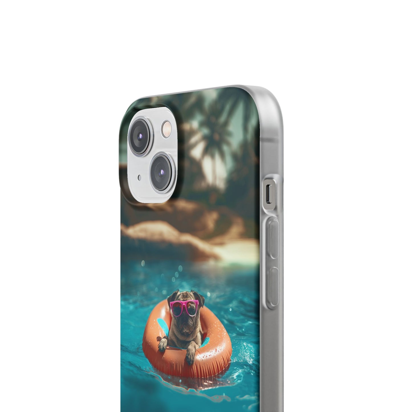 Pug Summer iPhone & Samsung Flexi Cases