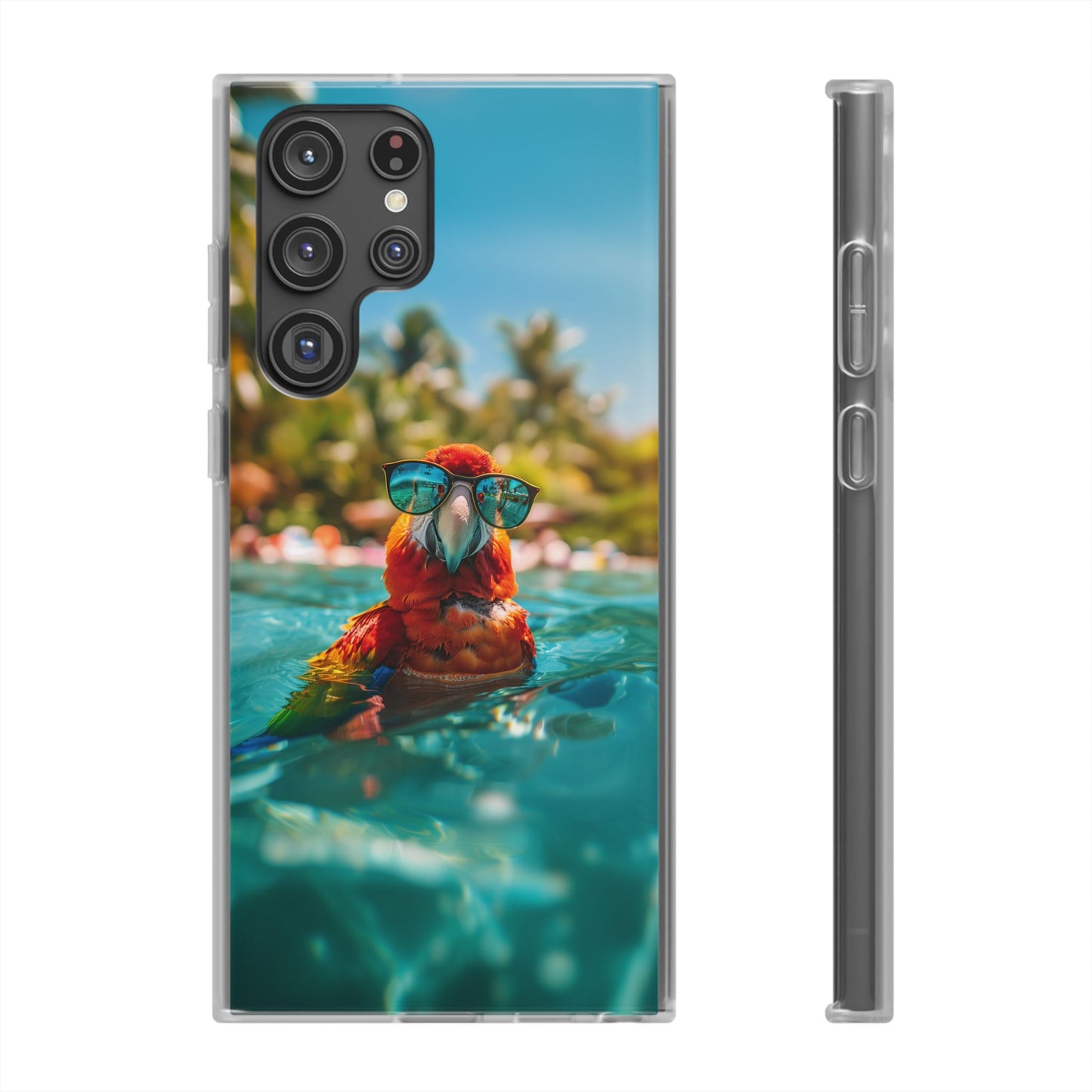 Parrot Summer iPhone & Samsung Flexi Cases