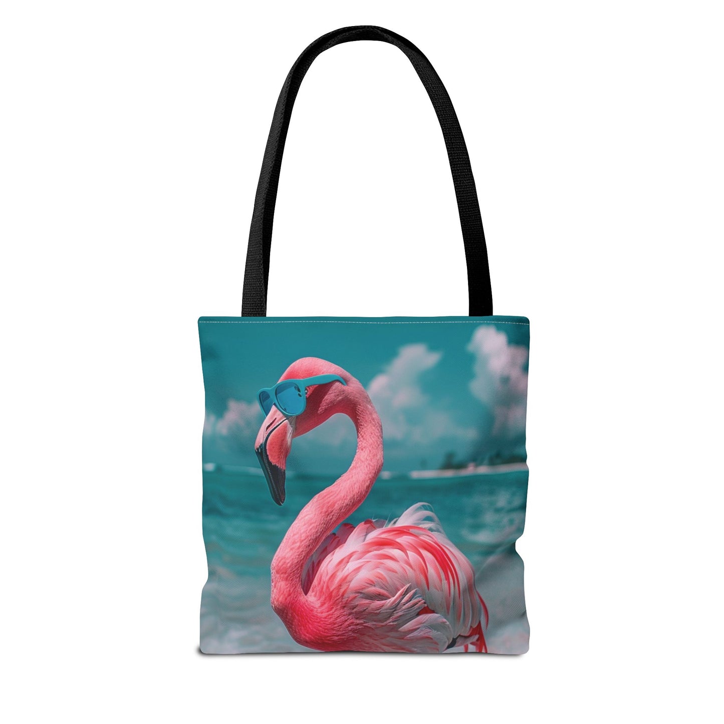 Beach Flamingo Tote Bag