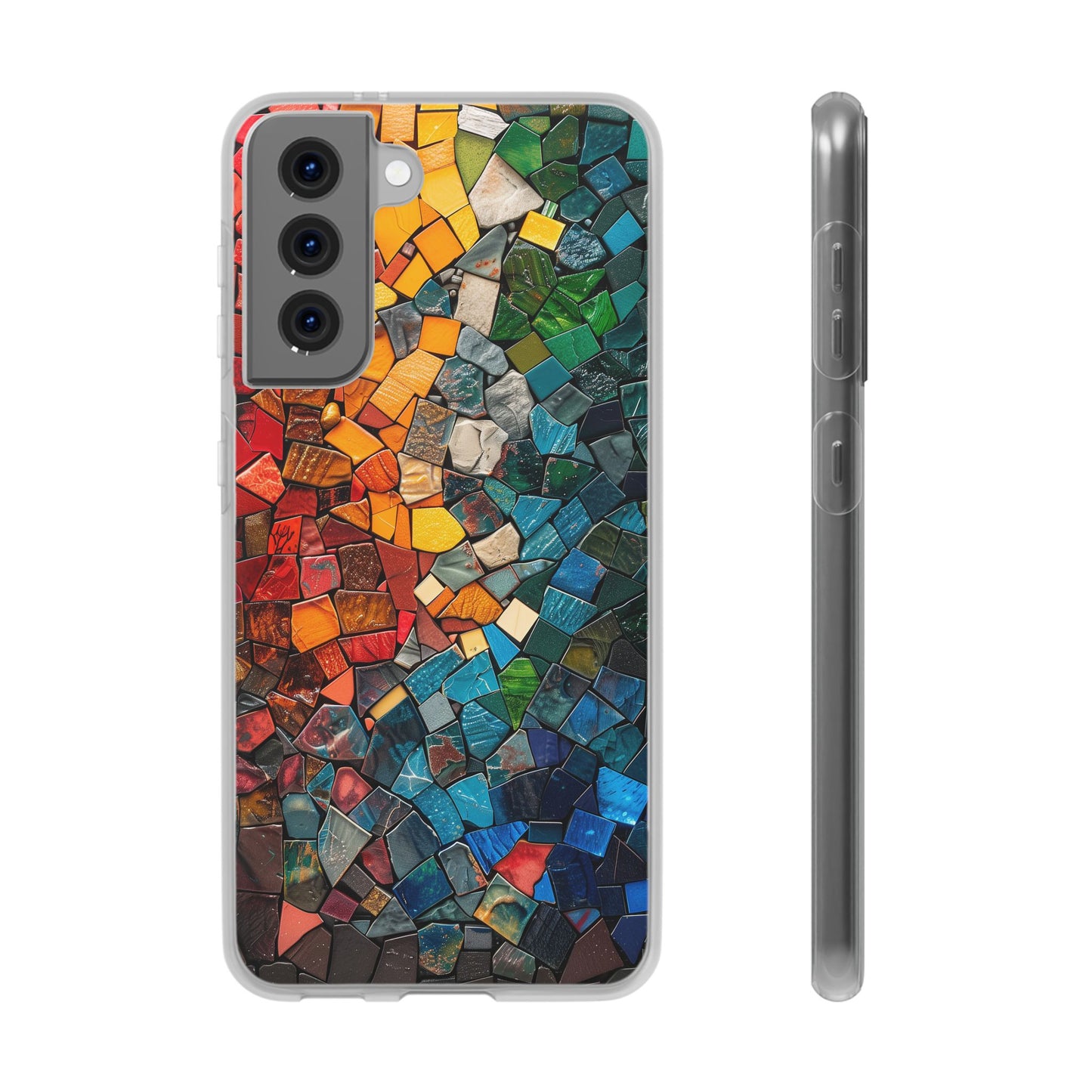 Color Fragments iPhone & Samsung Flexi Cases