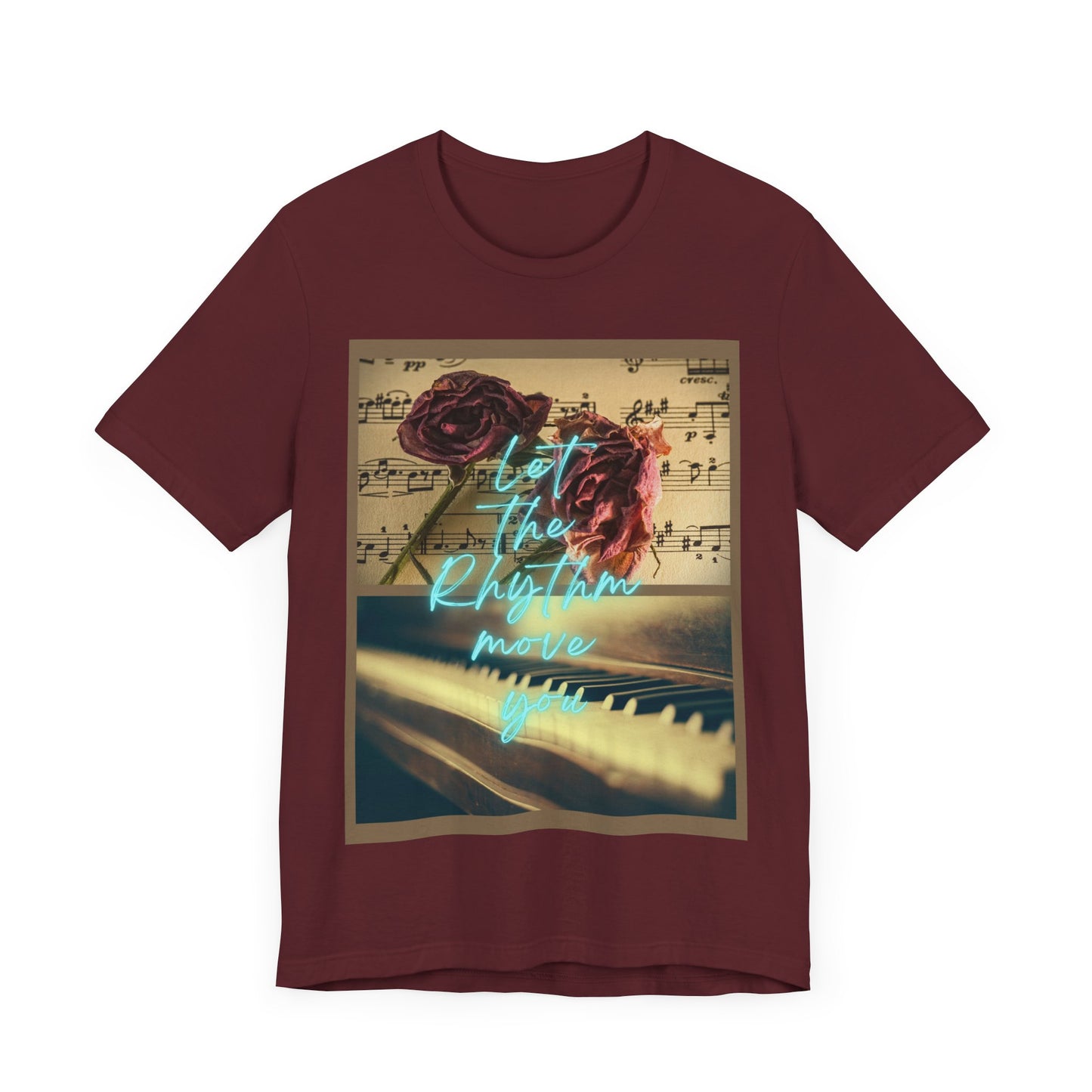 Let The Rhythm Move You Unisex Jersey Short Sleeve Tee