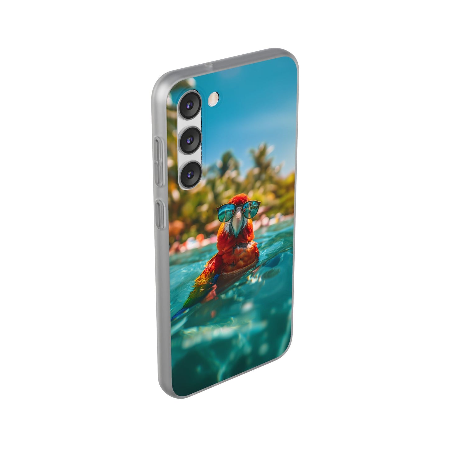 Parrot Summer iPhone & Samsung Flexi Cases