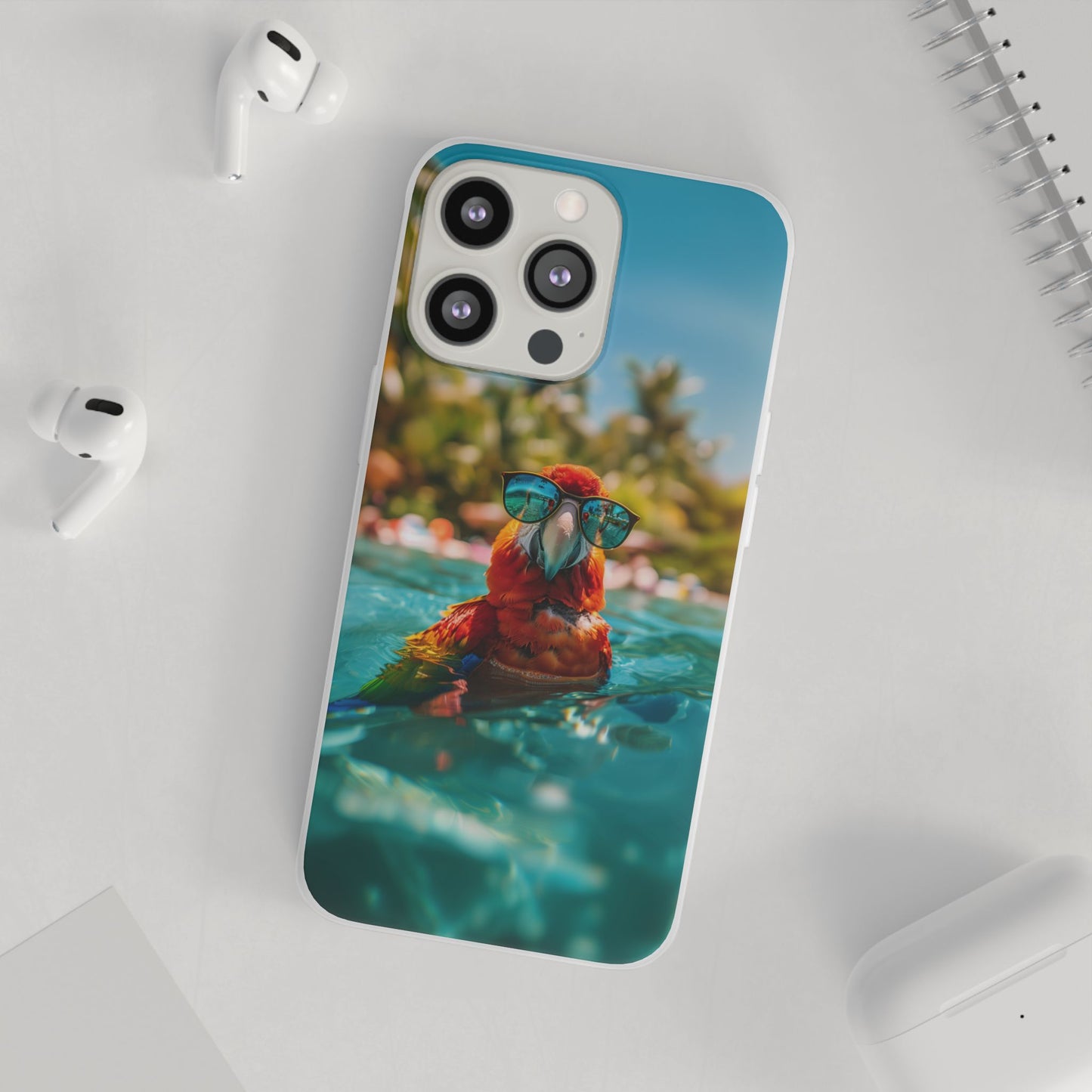 Parrot Summer iPhone & Samsung Flexi Cases