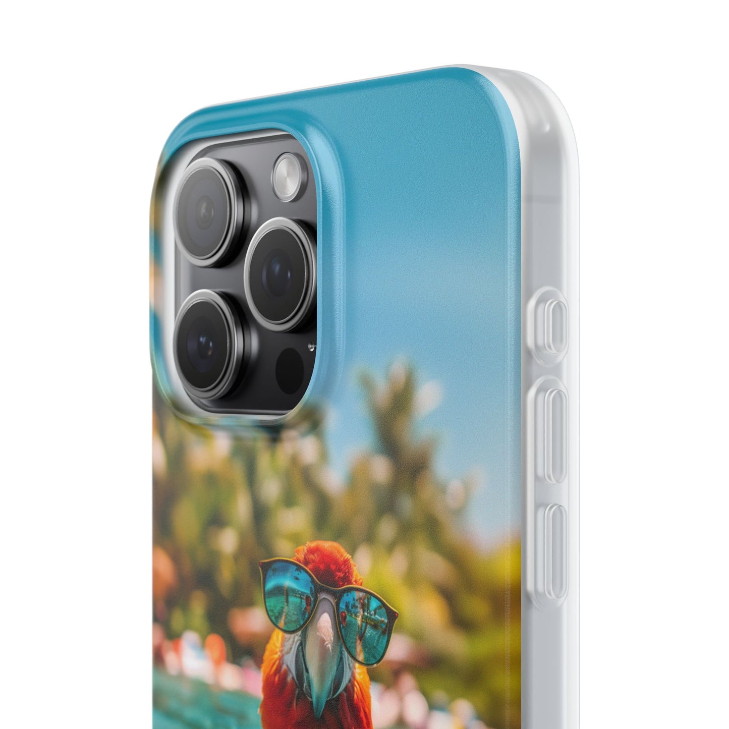 Parrot Summer iPhone & Samsung Flexi Cases